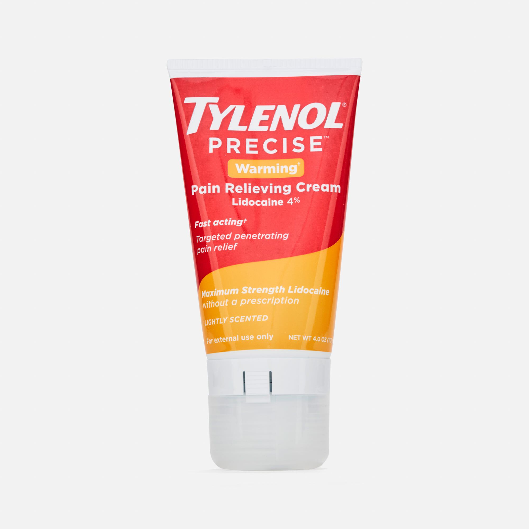 Tylenol Precise Warming Pain Relief Cream – 4% Lidocaine, 4 oz., , large
