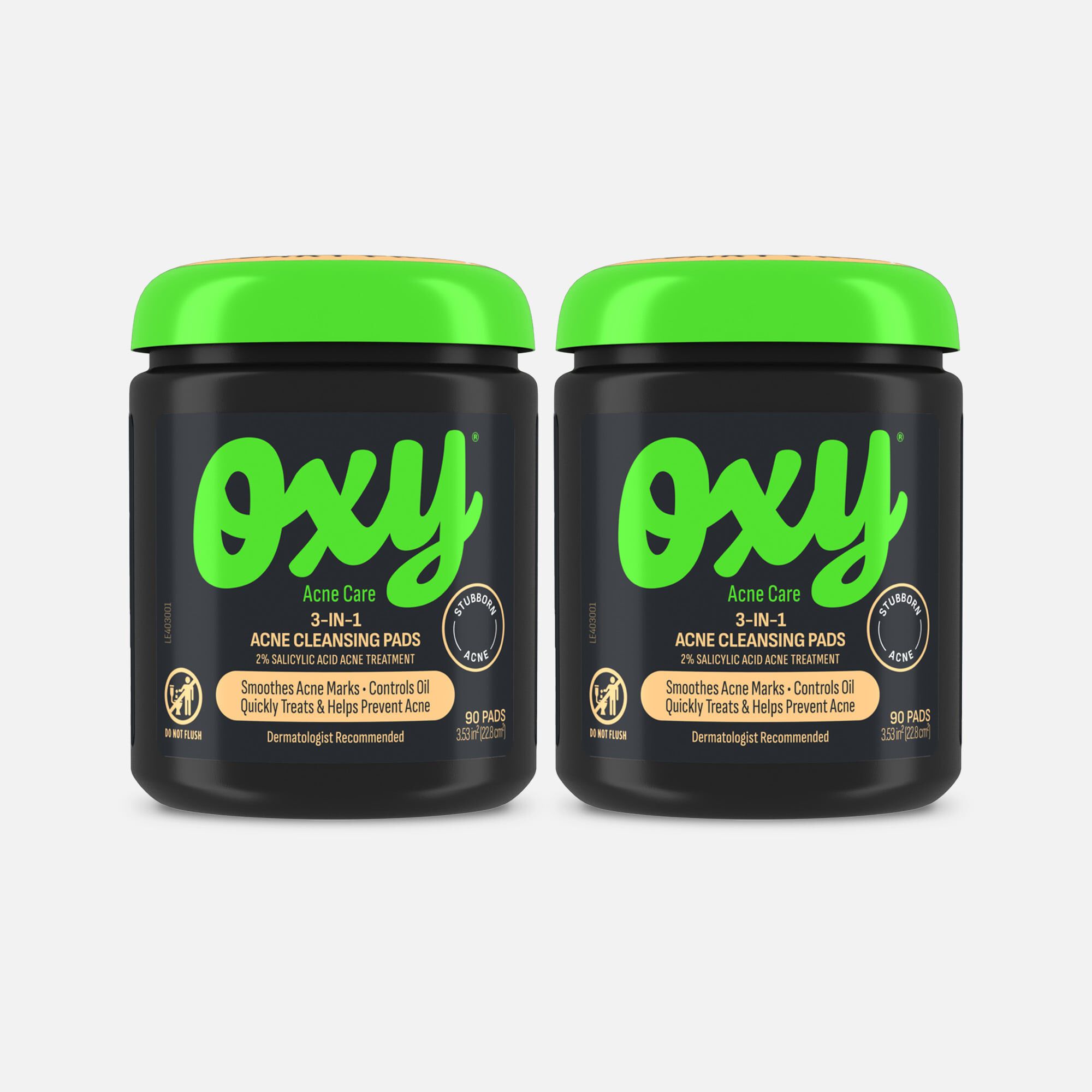 OXY Maximum Action 3-in-1 Treatment Pads - 90 ct. (2-Pack), , large
