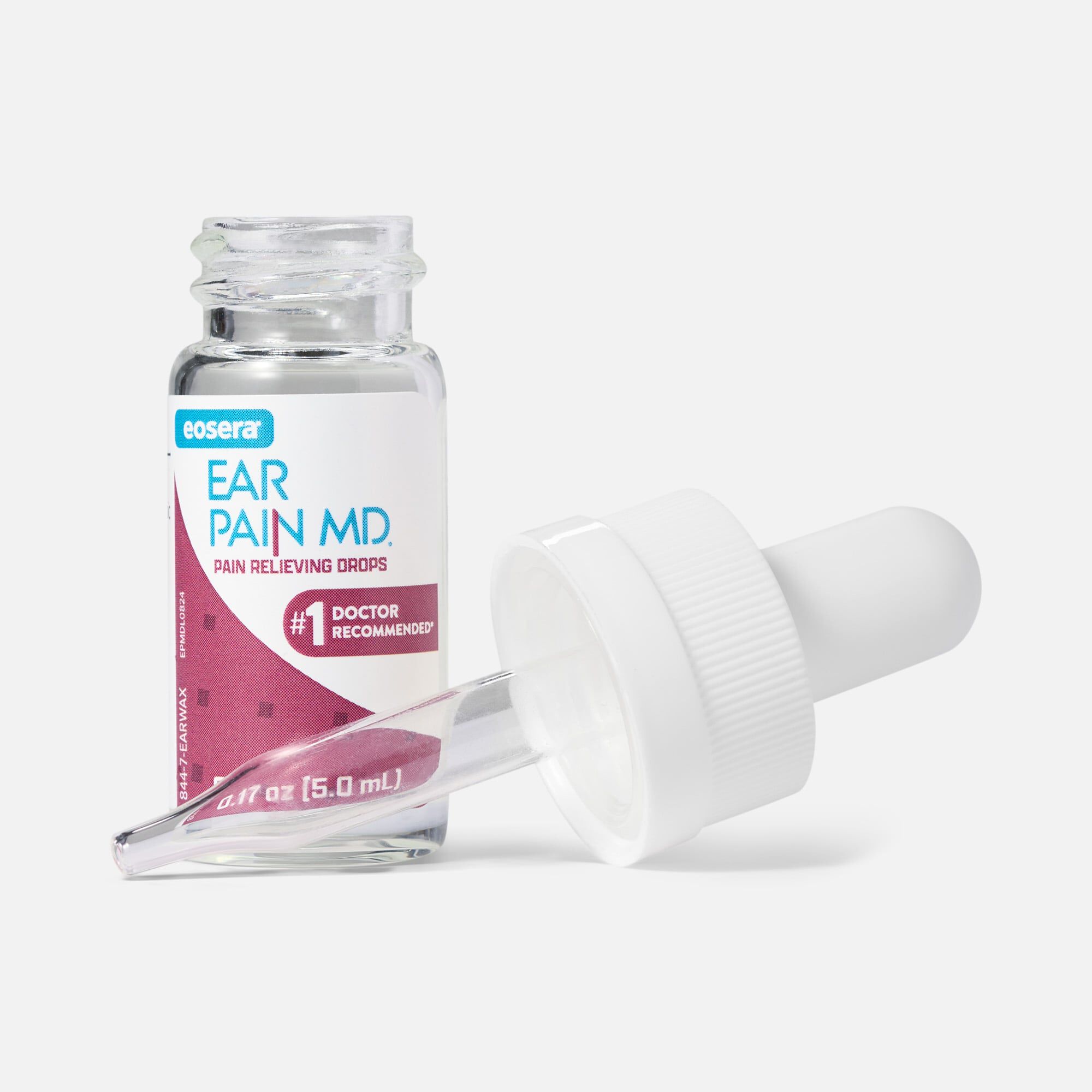 eosera® EAR PAIN MD® Relief Drops with 4% Lidocaine, 0.17 fl. oz., , large