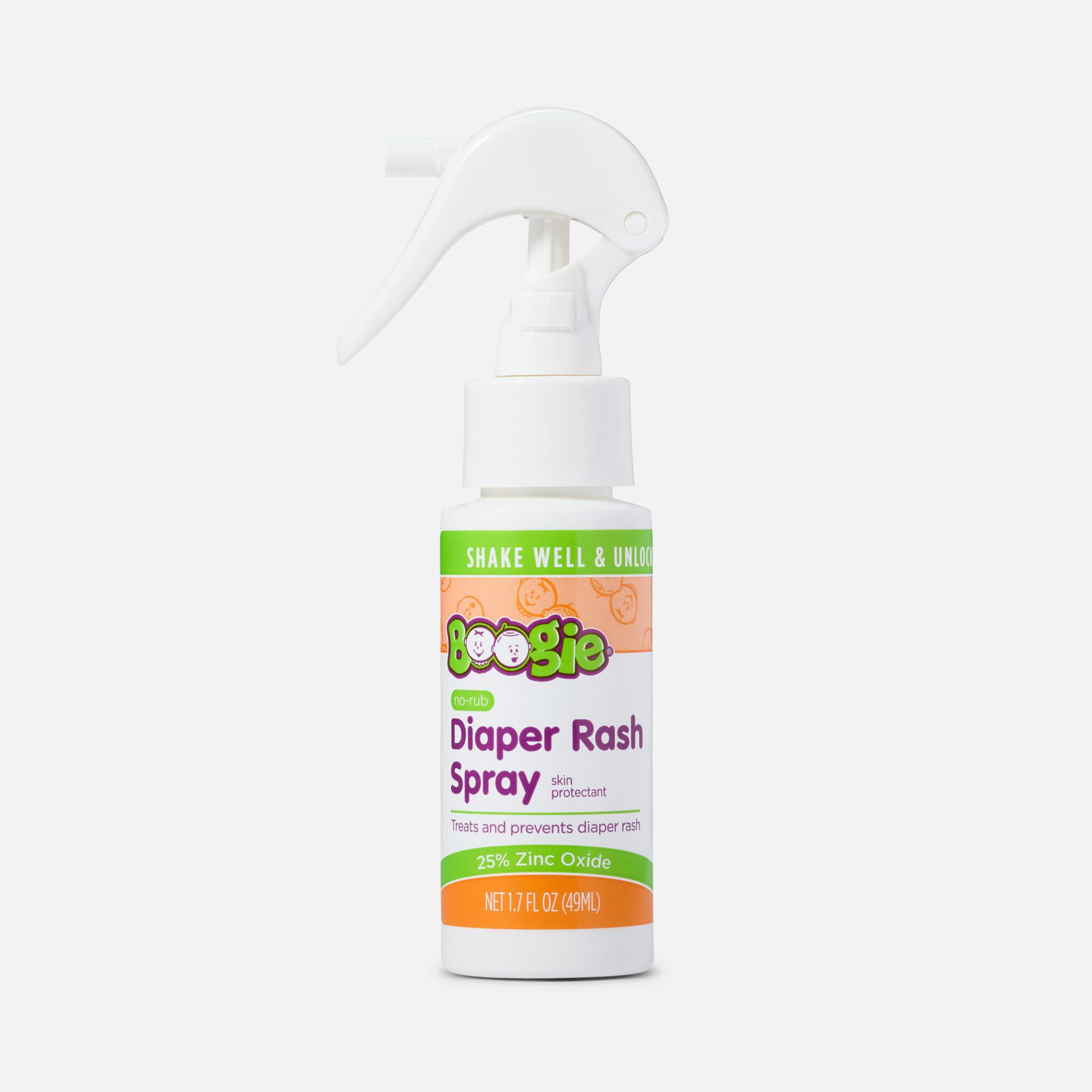 Boogie Bottoms No-Rub Diaper Rash Pump Spray, 1.7 oz., , large
