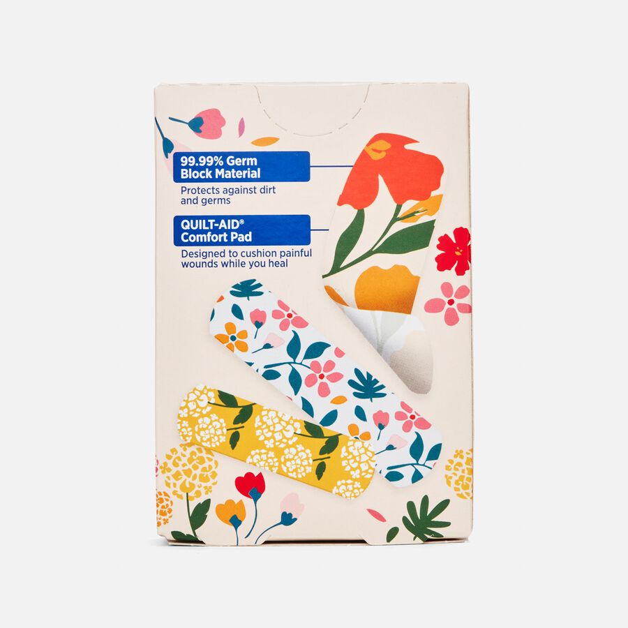 BAND-AID&reg; Decorated Flexible Fabric Assorted 30 ct., Wildflower, Wildflower, large image number 1