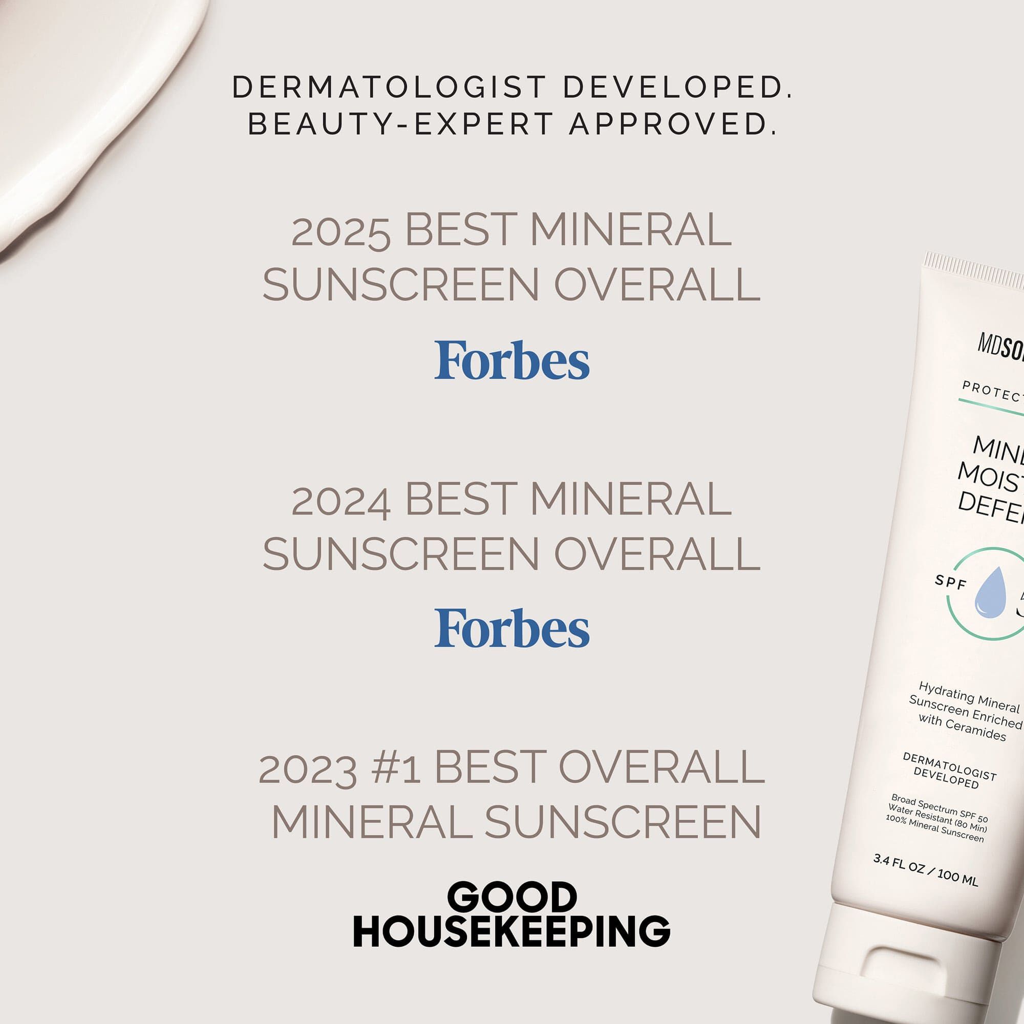 MDSolarSciences™ Mineral Moisture Defense, SPF 50, 3.4 oz., , large