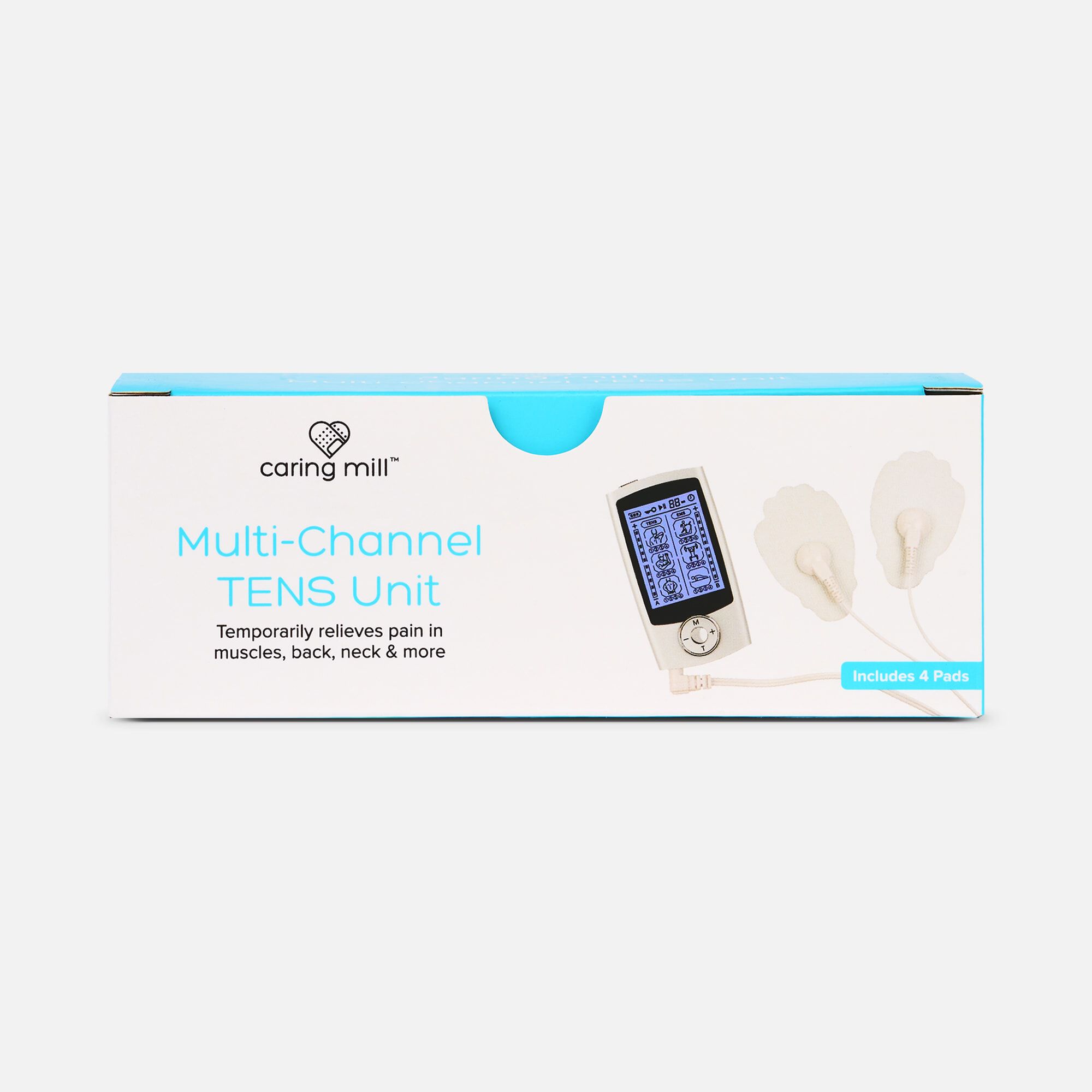Caring Mill™ Multi-Channel Pain Relief Pro TENs Unit, , large