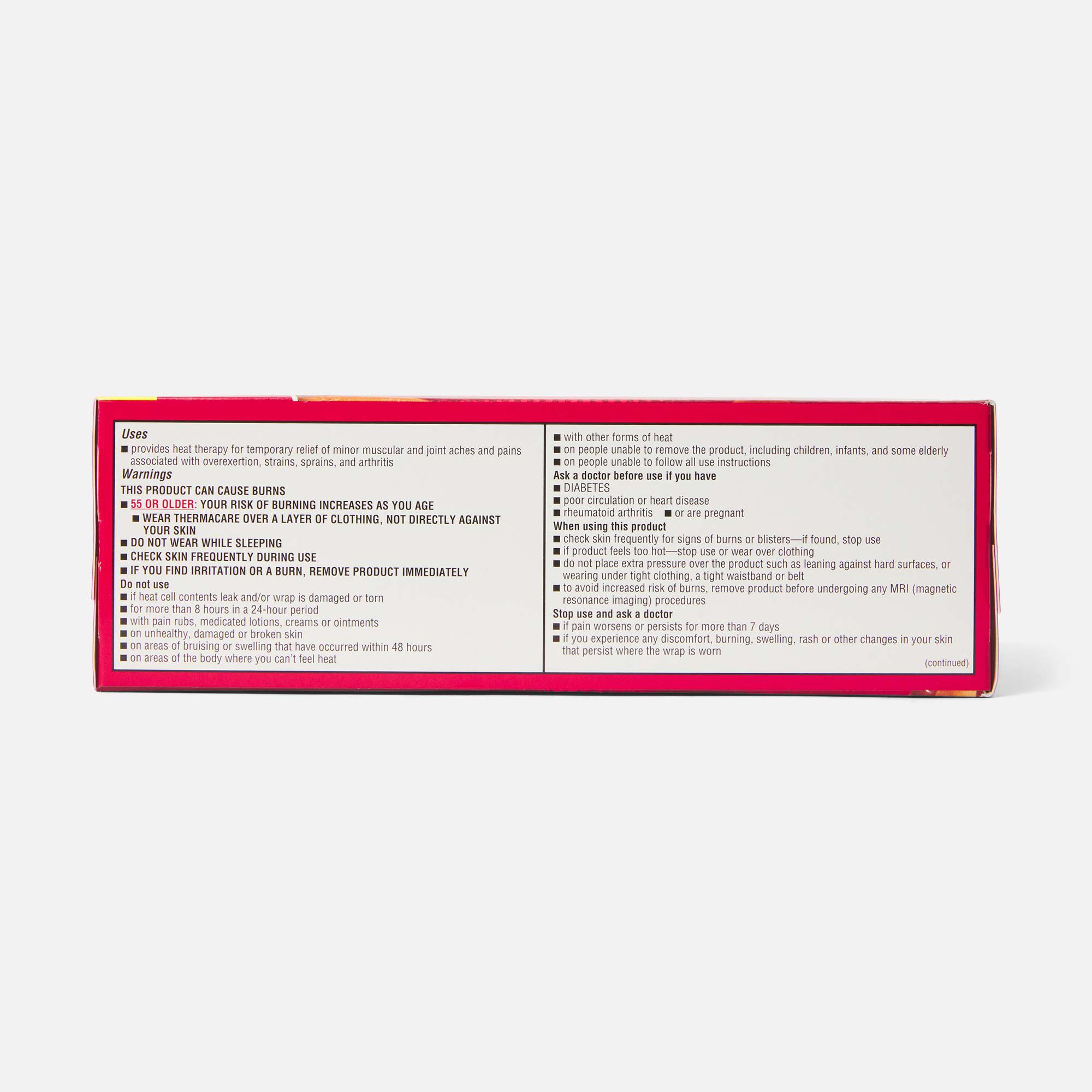 ThermaCare Back & Hip Heatwraps, , large