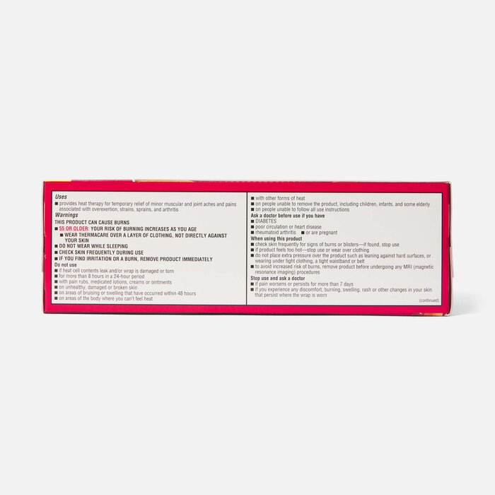 ThermaCare Back & Hip Heatwraps, Small/Medium, 3 ct., , large
