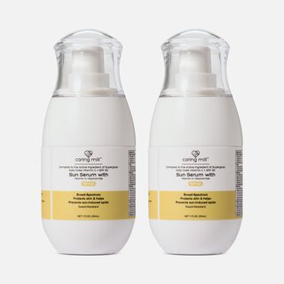 Caring Mill™ Sun Serum with Vitamin C, SPF 40, 1 oz. (2 pack)