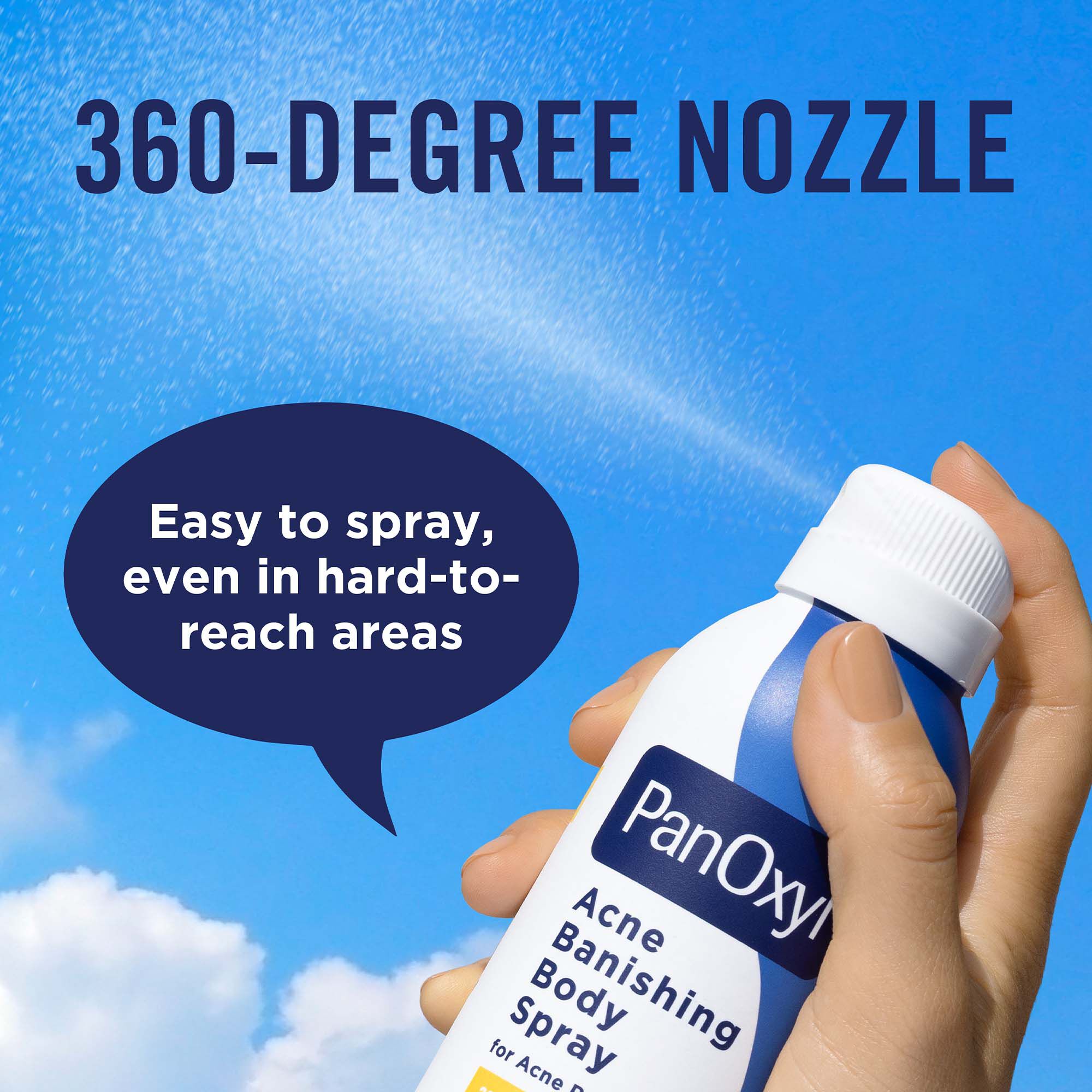 PanOxyl Acne Banishing Body Spray, 6 oz., , large