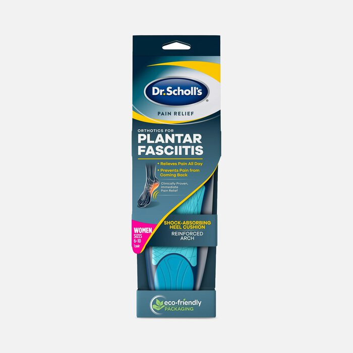 Dr. Scholl's Pain Relief Orthotics for Plantar Fasciitis for Women, One Pair, , large