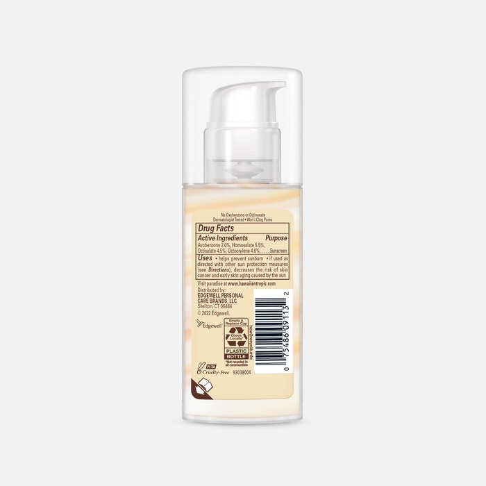 Hawaiian Tropic Silk Hydration Weightless Oil-Free Face Sunscreen SPF 30, 1.7 oz., , large