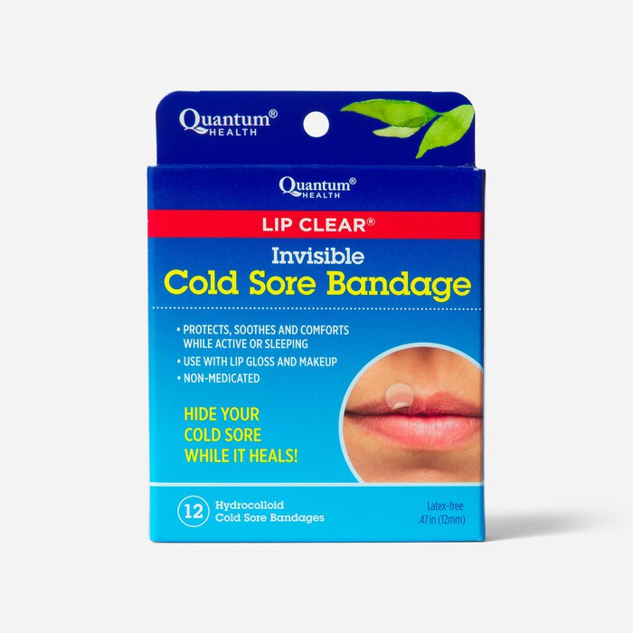 Quantum Health Lip Clear Cold Sore Bandage, 12 ct., , large