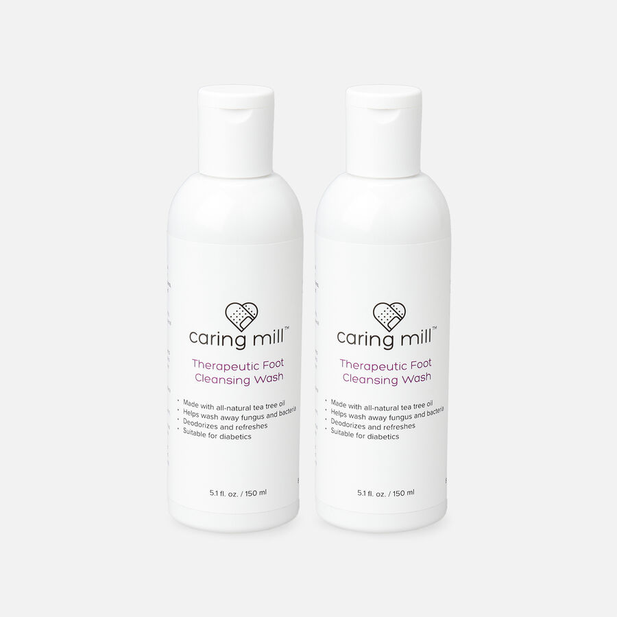 Caring Mill™ Therapeutic Foot Cleaning Wash 5.1 oz. (2-Pack), , large image number 0