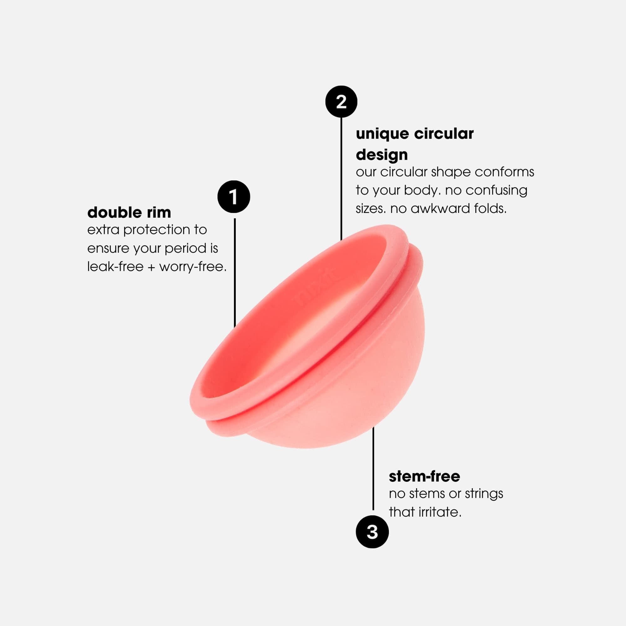 Nixit Menstrual Disc, , large