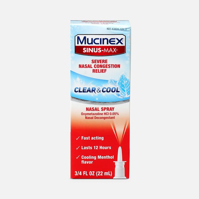 Mucinex Sinus-Max Nasal Spray Clear and Cool, .75 oz., , large