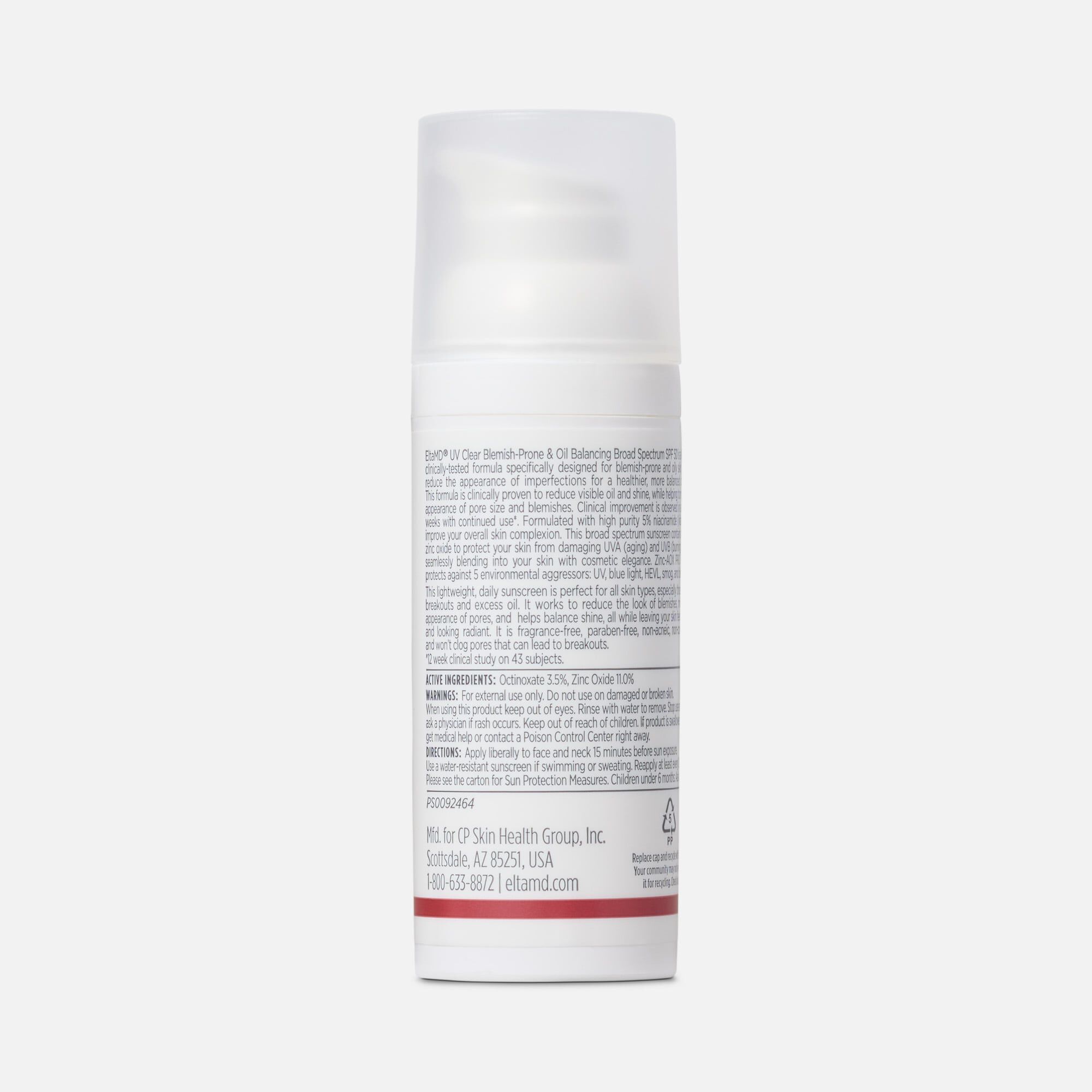 EltaMD UV Clear Blemish-Prone & Oil Balancing, SPF 50, 1.7 oz., , large