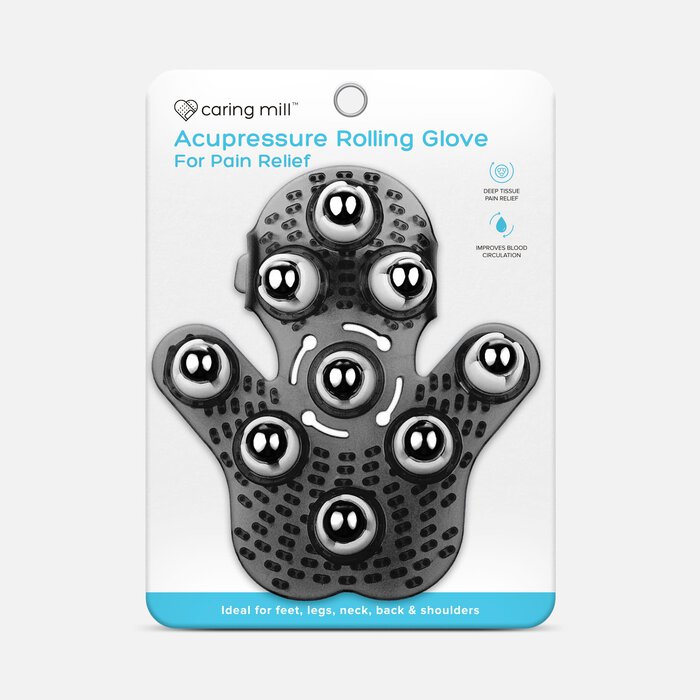Caring Mill™ Acupressure Rolling Glove for Pain Relief, , large