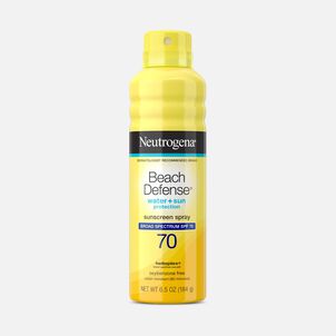 Neutrogena Beach Defense Water + Sun Sunscreen Spray, SPF 70, 6.5 oz.