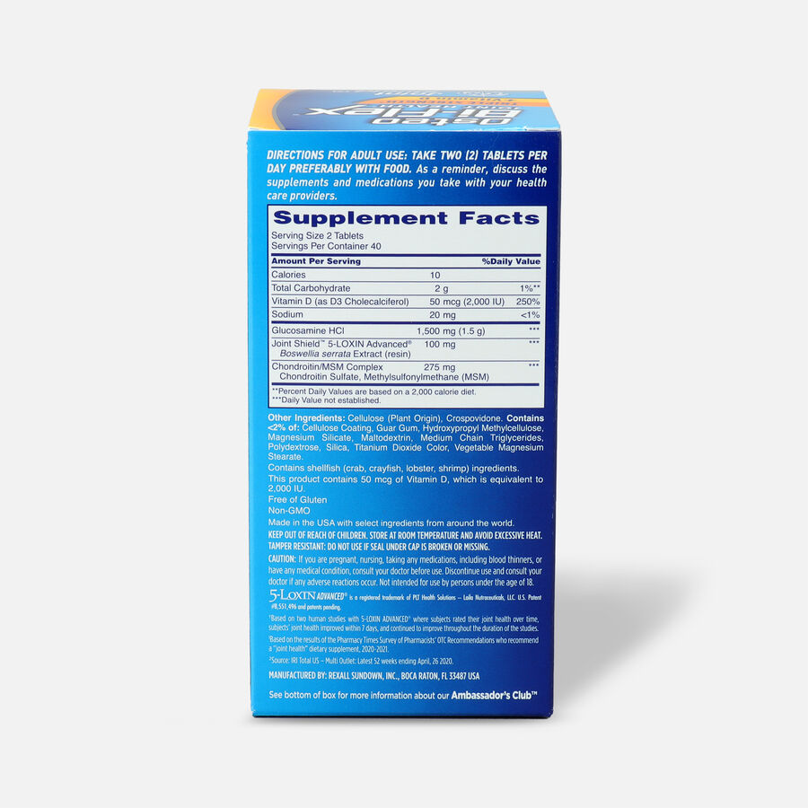 Osteo Bi-Flex Glucosamine Chondroitin Joint Health Supplement, 80 ct., , large image number 1