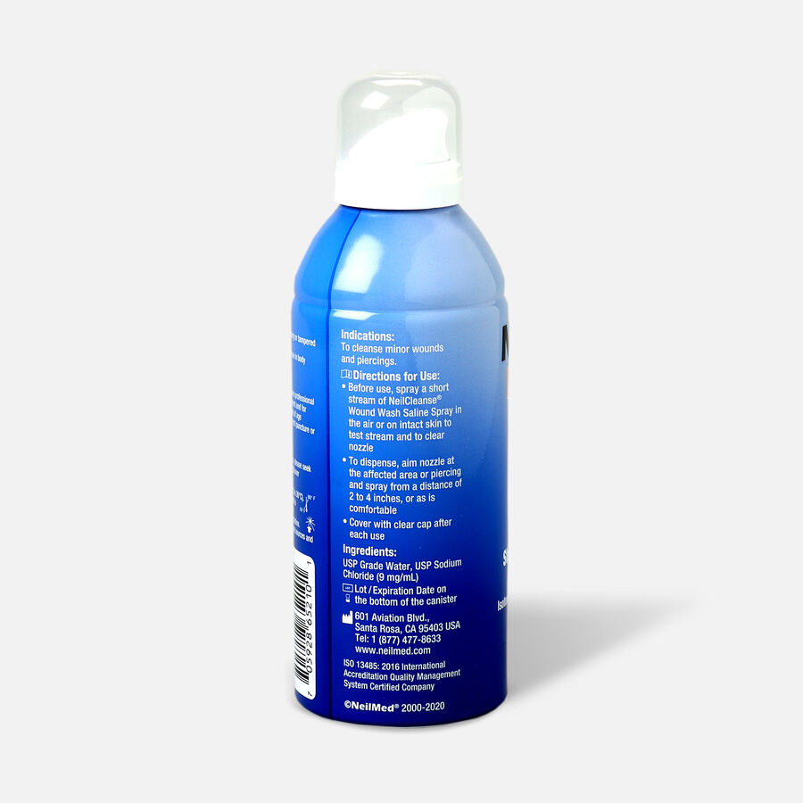NeilCleanse Wound Wash Saline Spray 6 oz., , large image number 1