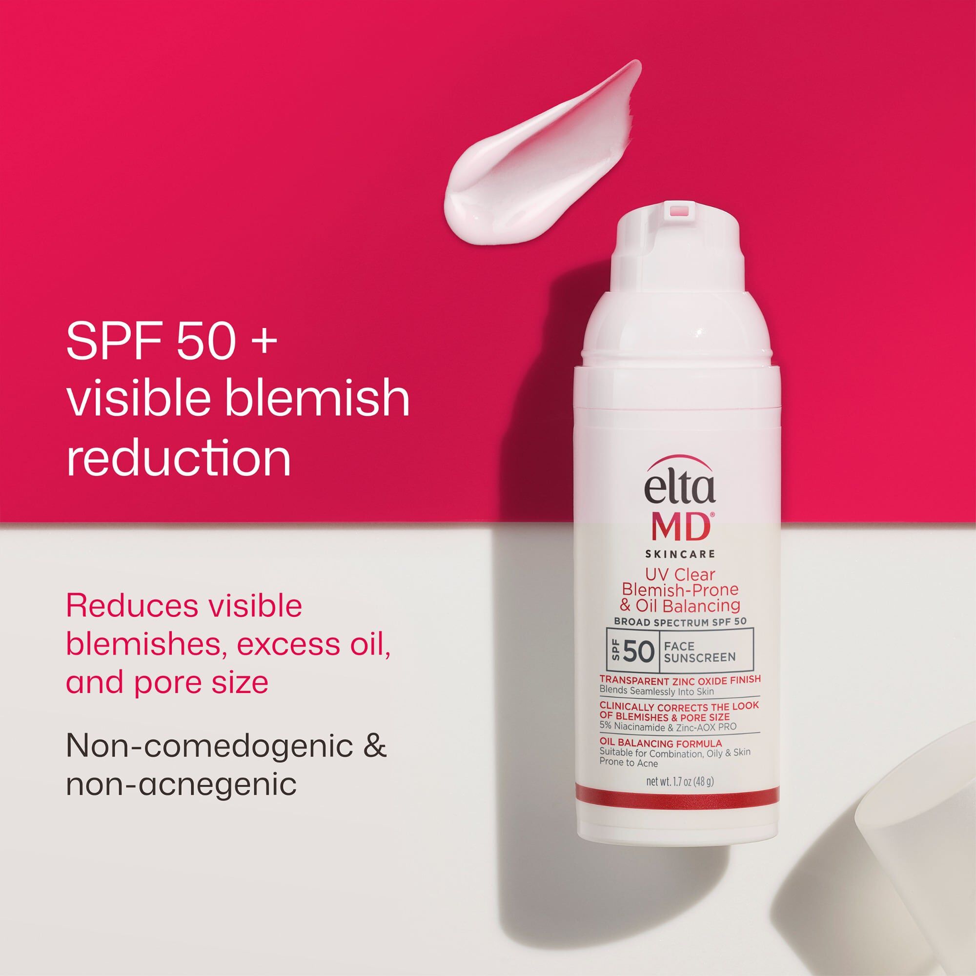 EltaMD UV Clear Blemish-Prone & Oil Balancing, SPF 50, 1.7 oz., , large