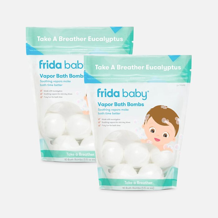 Frida Baby Natural Vapor Bath Bombs for Toddlers & Kids, 10 ct. (2-Pack), , large