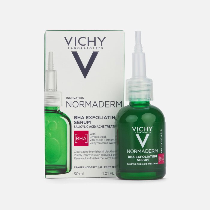 Vichy Normaderm BHA Exfoliating Acne Serum with Salicylic Acid, 1.01 fl oz., , large