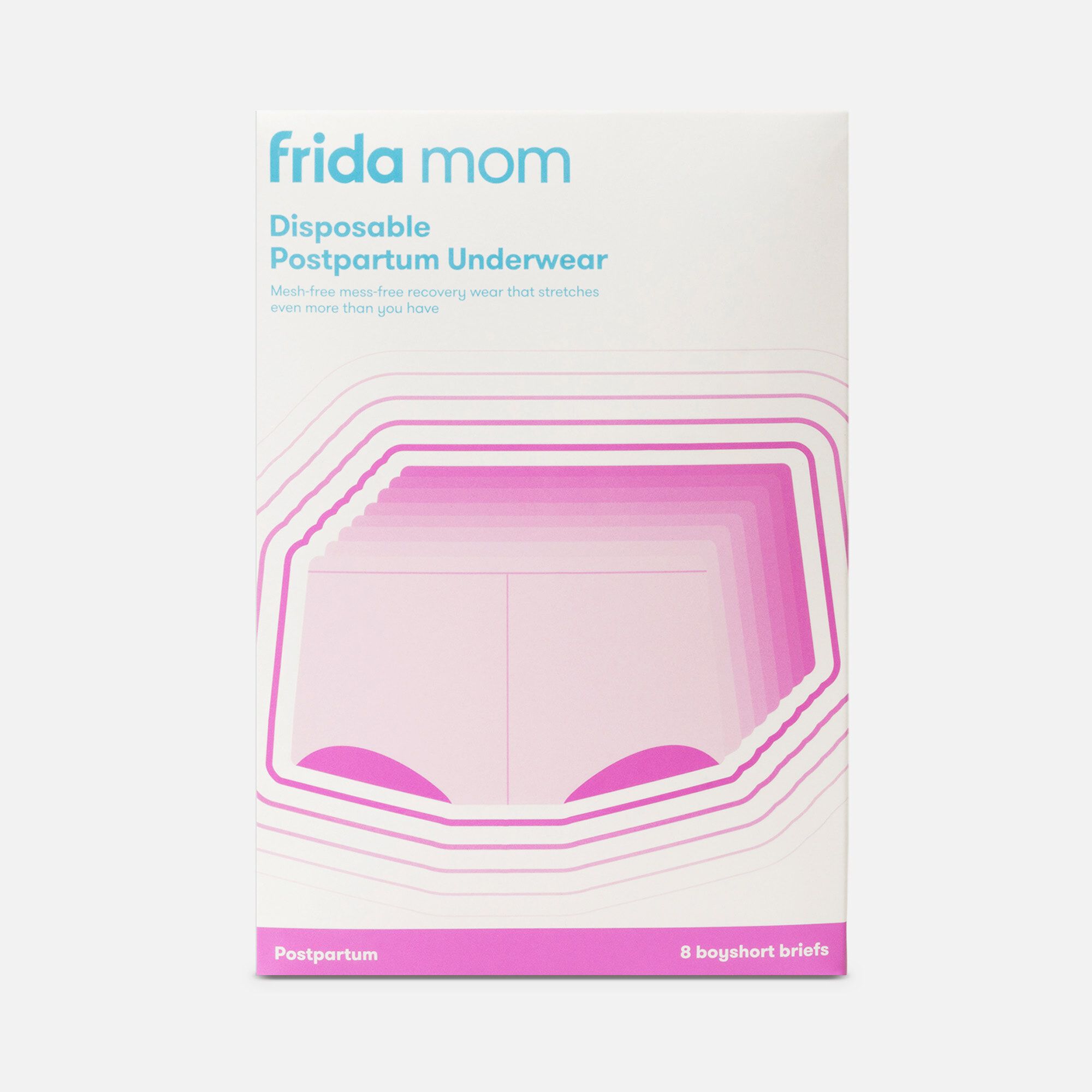 Frida Mom Boyshort Disposable Postpartum Underwear, , large