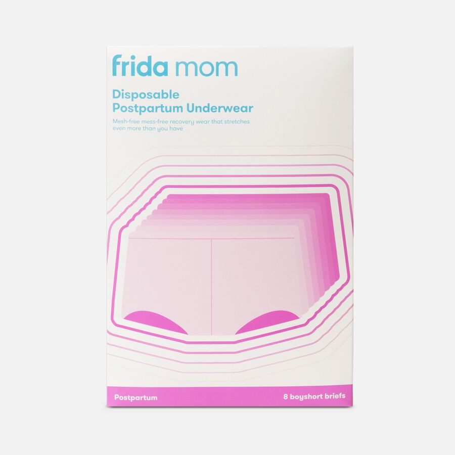 Frida Mom Boyshort Disposable Postpartum Underwear, , large image number 6