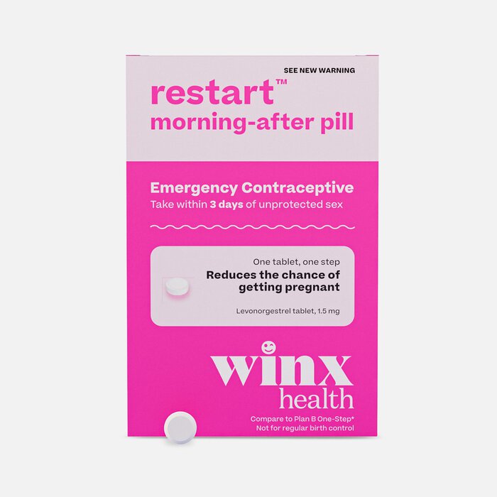 Winx Health Restart Emergency Contraceptive Morning After Pill, 1 ct., , large