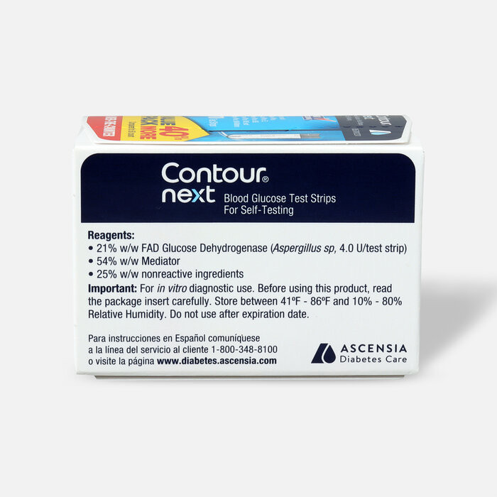 Bayer Contour Next Blood Glucose Test Strip, 70 ct., , large