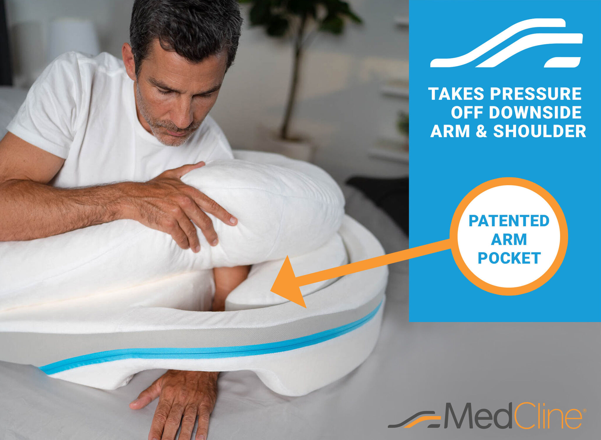MedCline Shoulder Relief Pillow System, , large