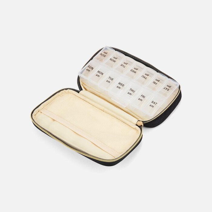Caring Mill™ Fashion Weekly Pill Organizer with Case, , large