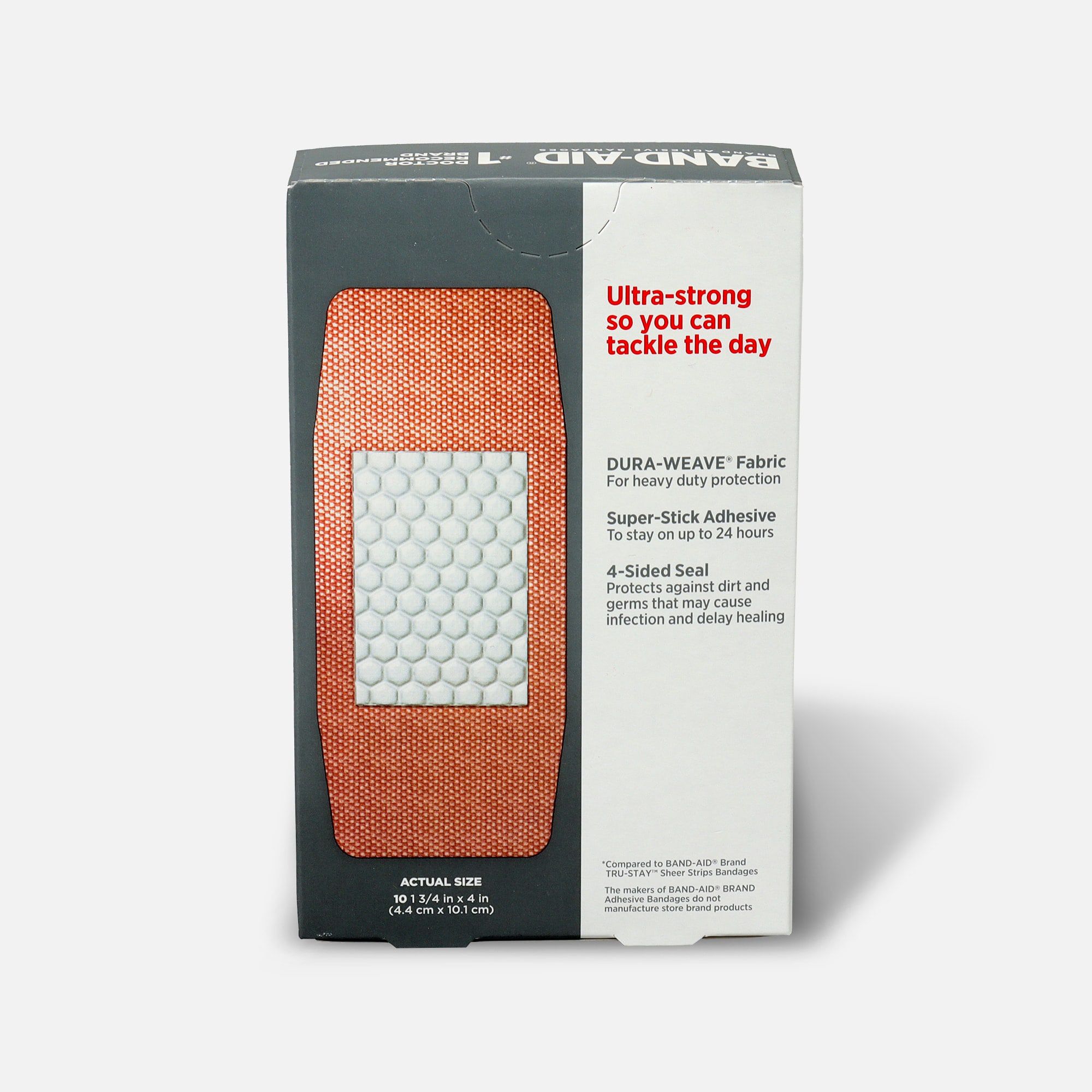 BAND-AID® Tough-Strips, Extra Large, 10 ct., , large