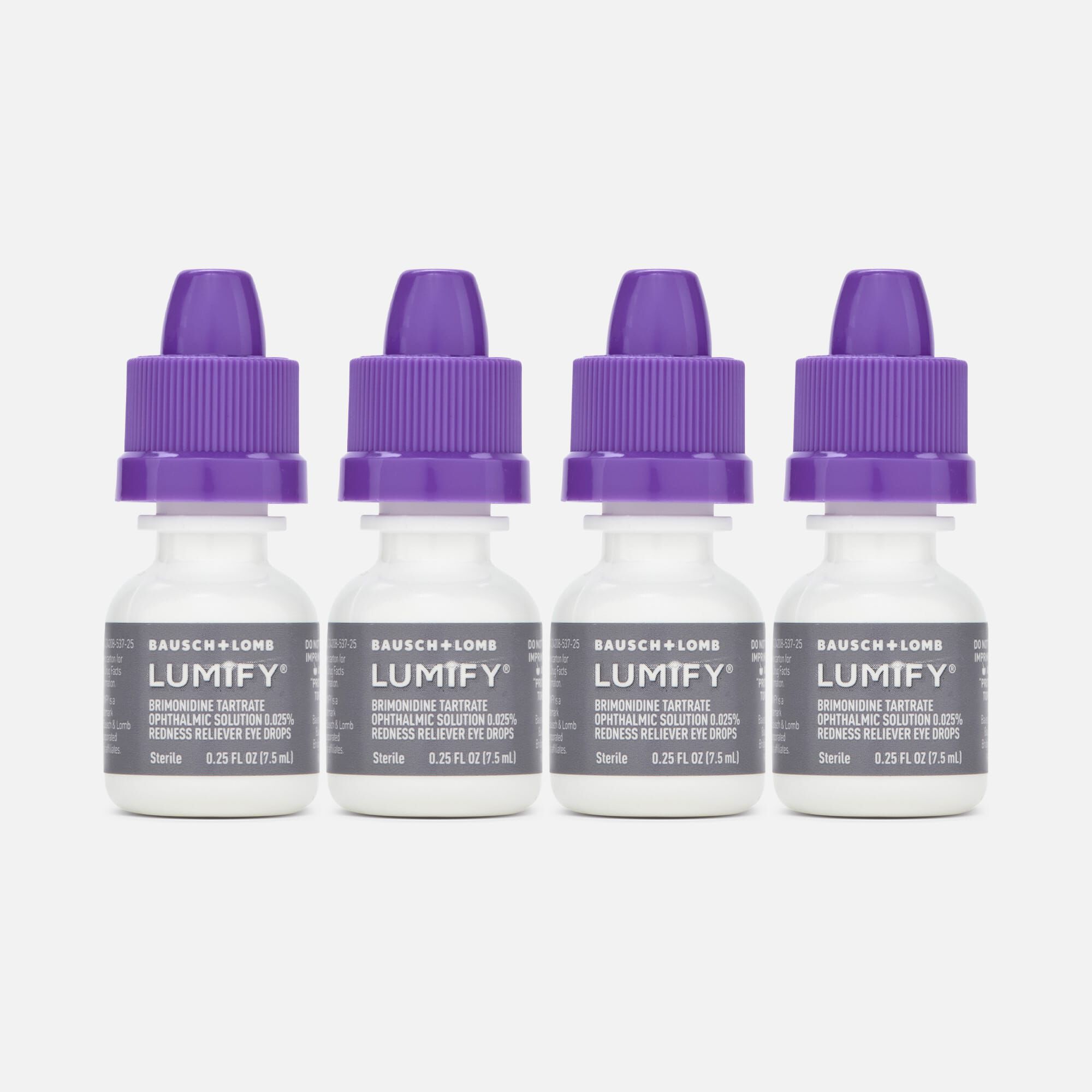 LUMIFY Redness Reliever Eye Drops, 0.25 fl oz. (4 pack)
