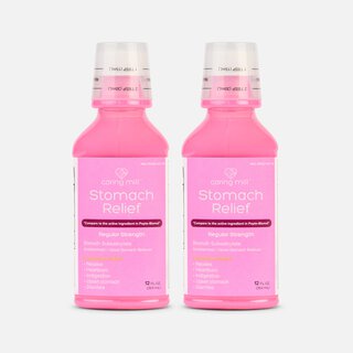 Caring Mill™ 5-Symptom Stomach Relief Liquid, Original, 12 oz. (2-Pack)