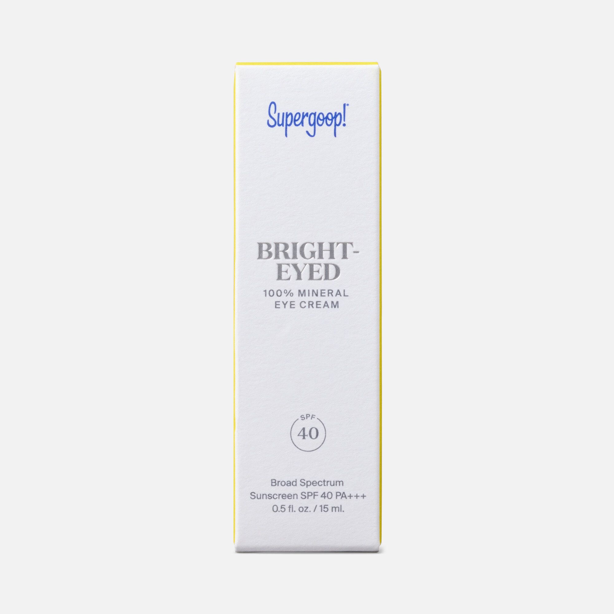Supergoop! Bright-Eyed 100% Mineral Eye Cream, SPF 40, .5 fl oz., , large