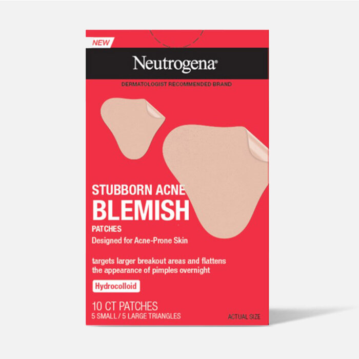 Neutrogena Stubborn Acne Blemish Patches Triangles, 10 ct., , large