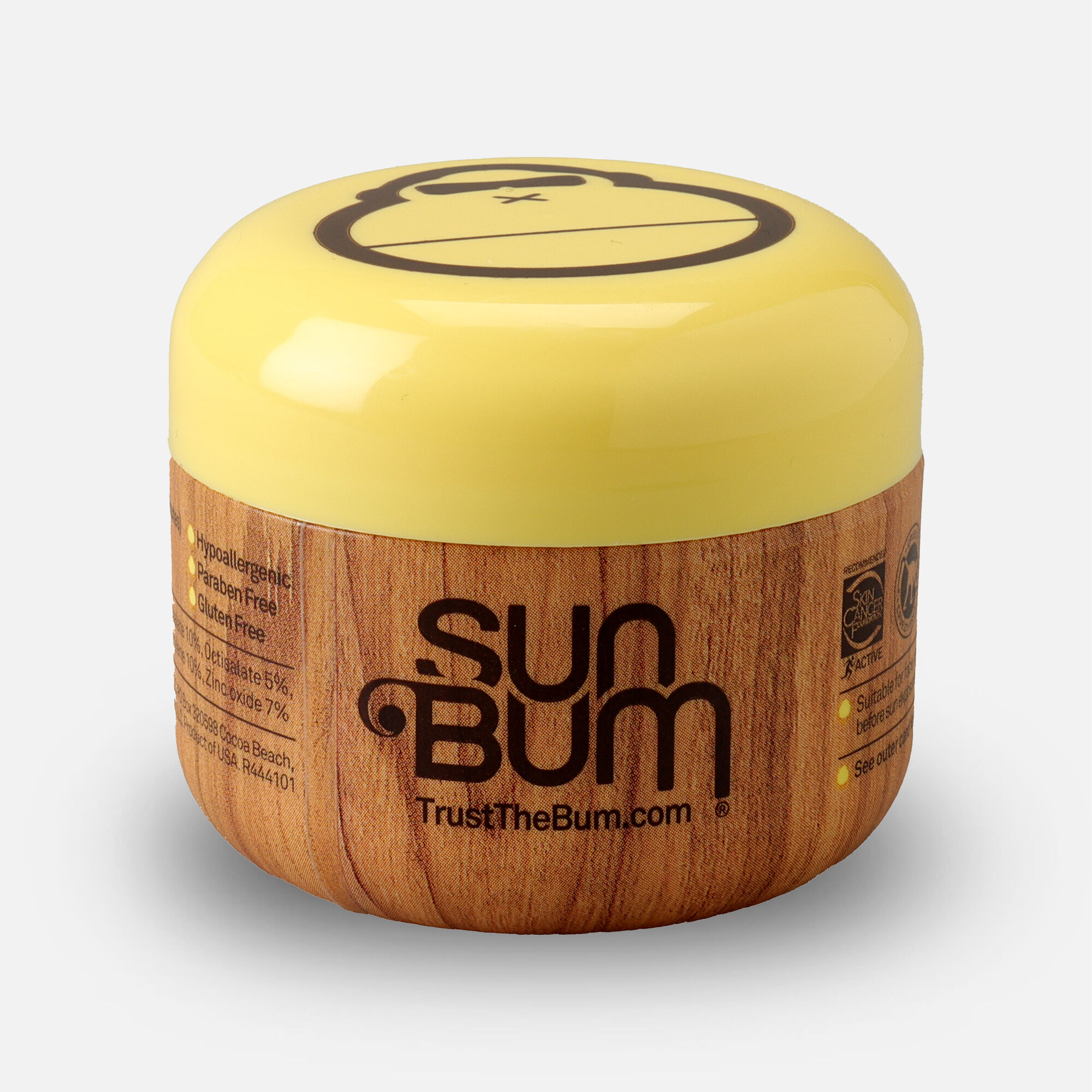 Sun Bum Clear Zinc Oxide Sunscreen, SPF 50, 1 oz. Jar, , large