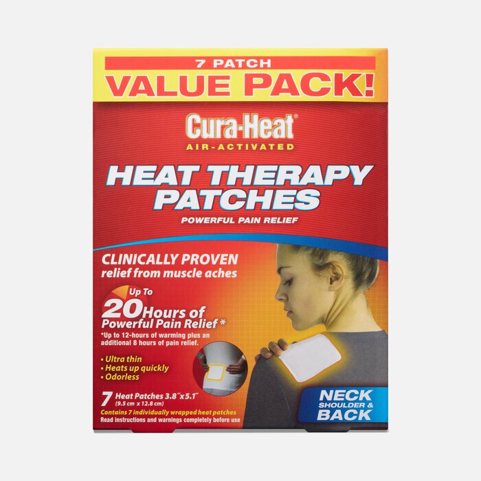 Cura-Heat Therapeutic HeatPacks for Back, Shoulder, and Neck Pain, 7 ct., , large