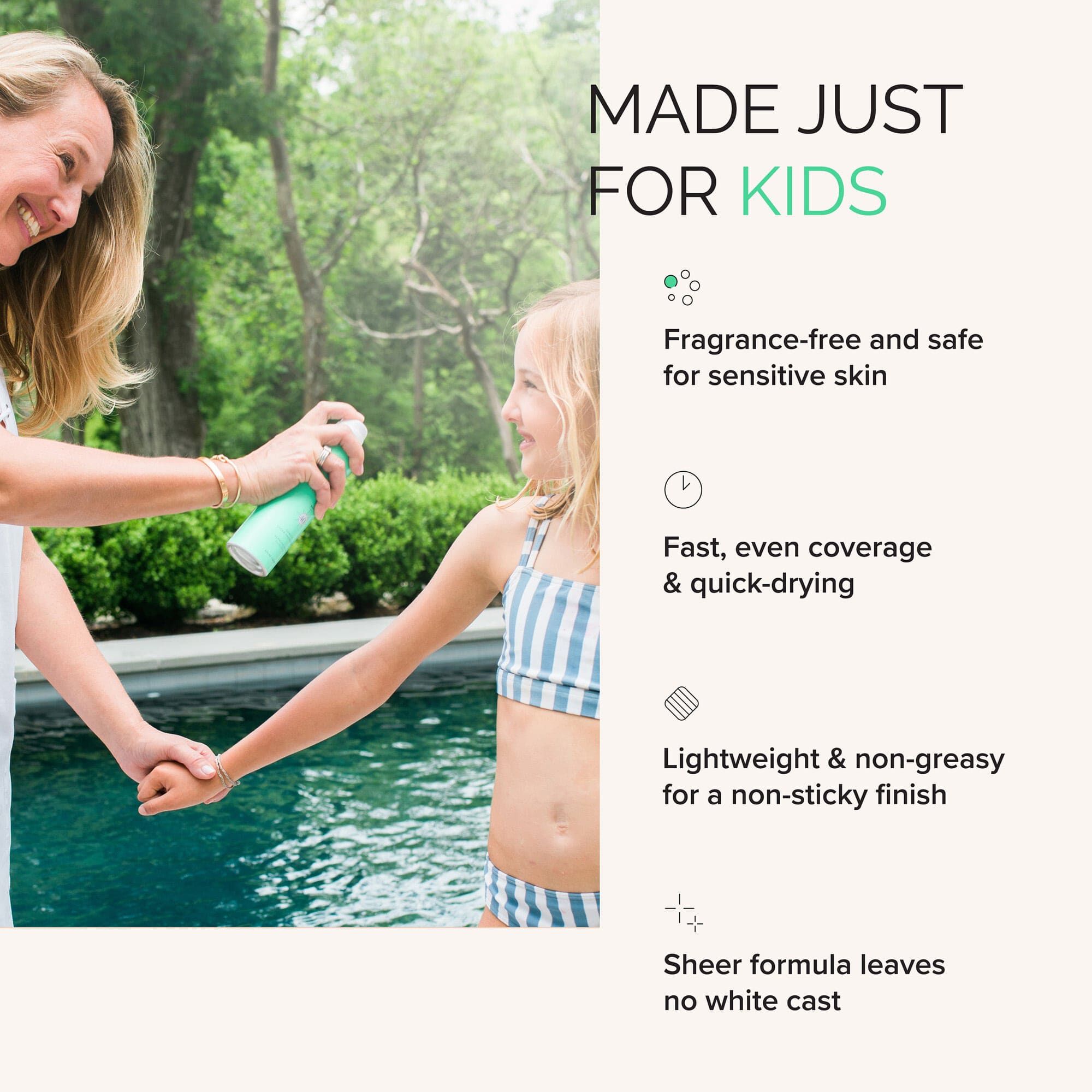 MDSolarSciences KidSpray Sunscreen SPF 40, 6 fl oz., , large