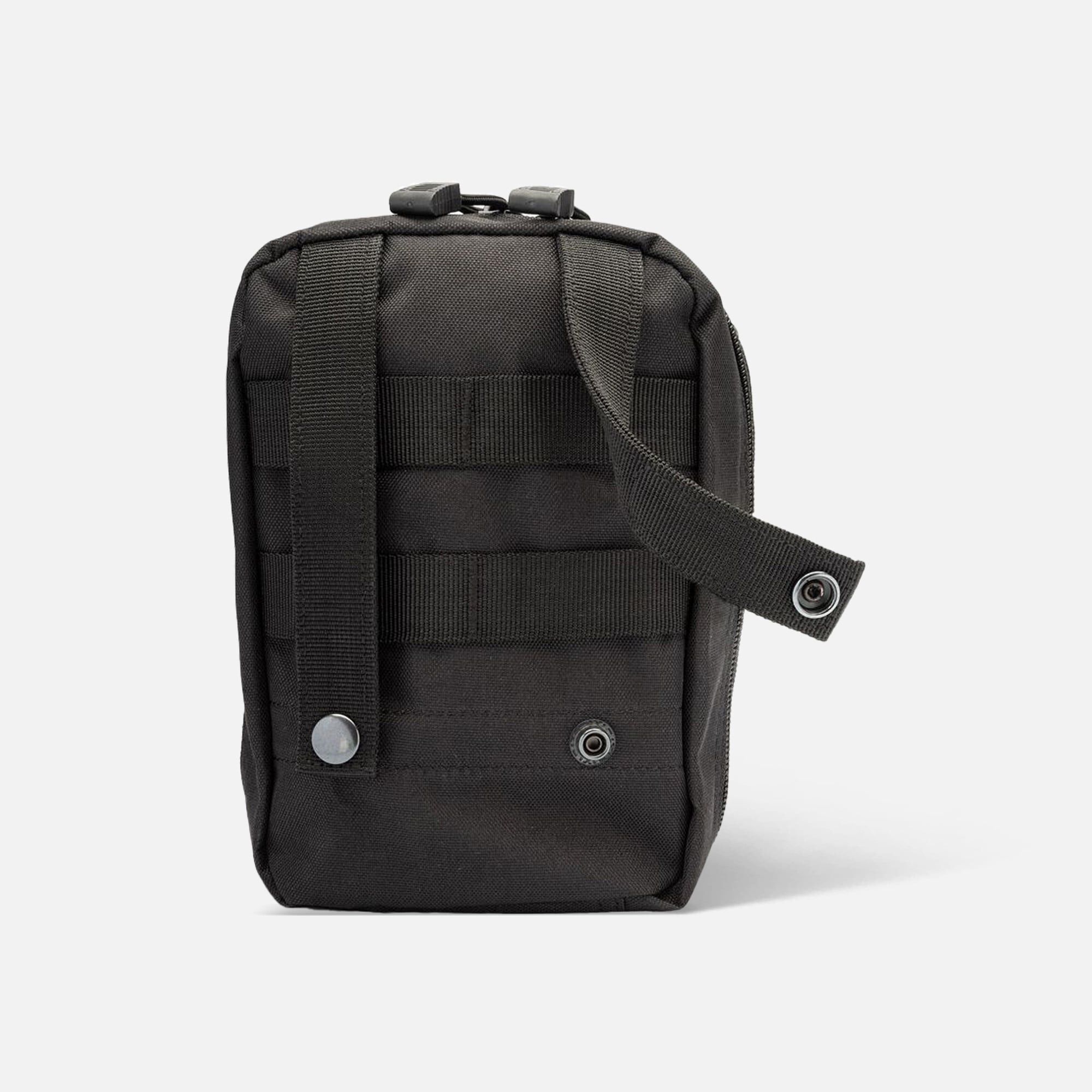 Adventure Medical Kits MOLLE Bag Trauma Kit 1.0 with QuikClot, Black, 51 pc., Black, large