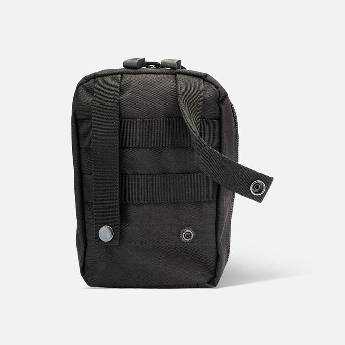Adventure Medical Kits MOLLE Bag Trauma Kit 1.0 with QuikClot, Black, 51 pc., Black, large