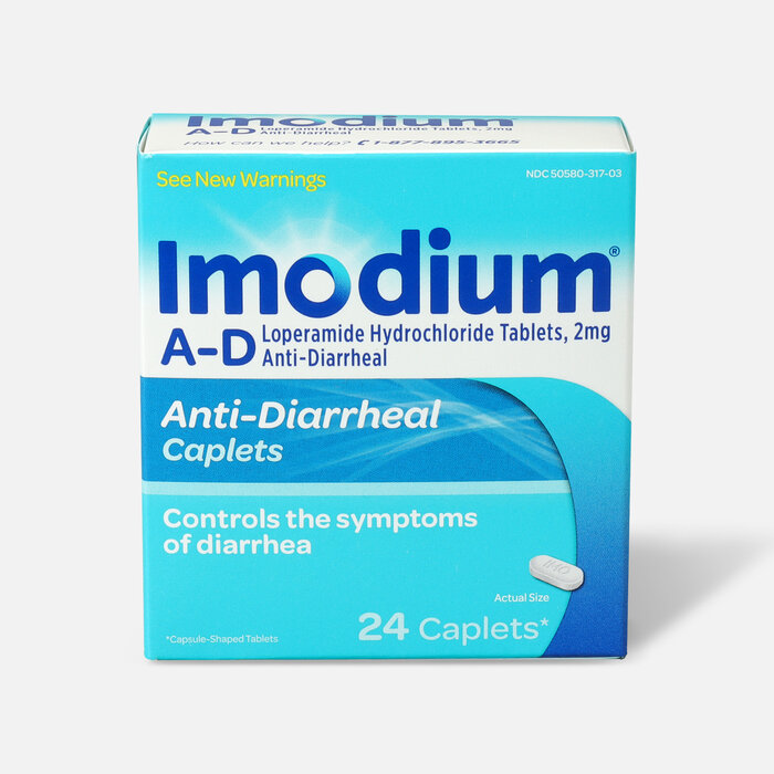 Imodium A-D Anti-Diarrheal, Caplet 24 ct., , large
