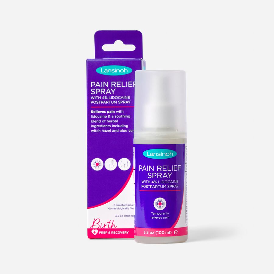 Lansinoh Post-Birth 4% Lidocaine Spray, , large image number 0