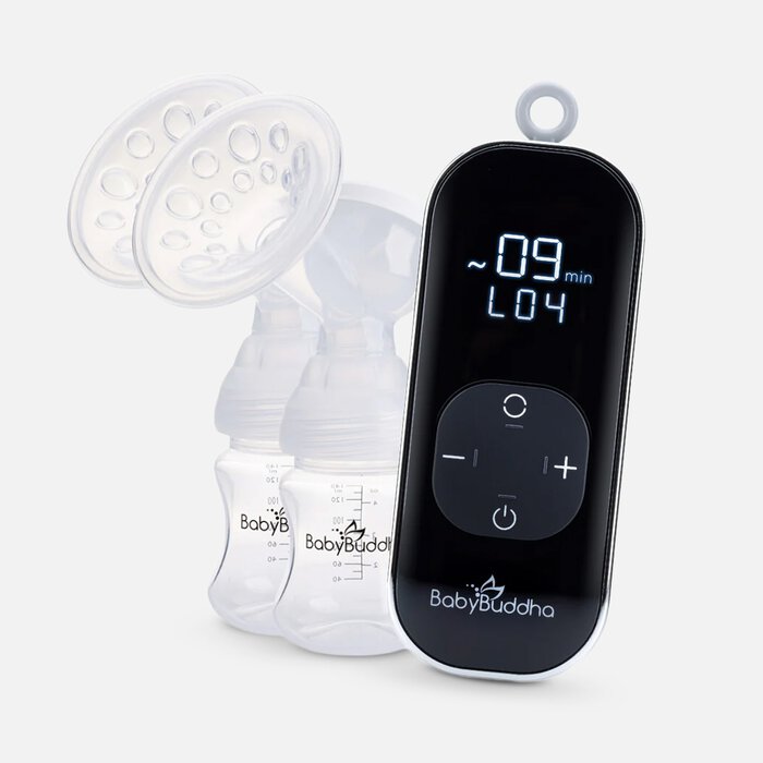 BabyBuddha 2.0 Double Electric Breast Pump Complete Kit, , large