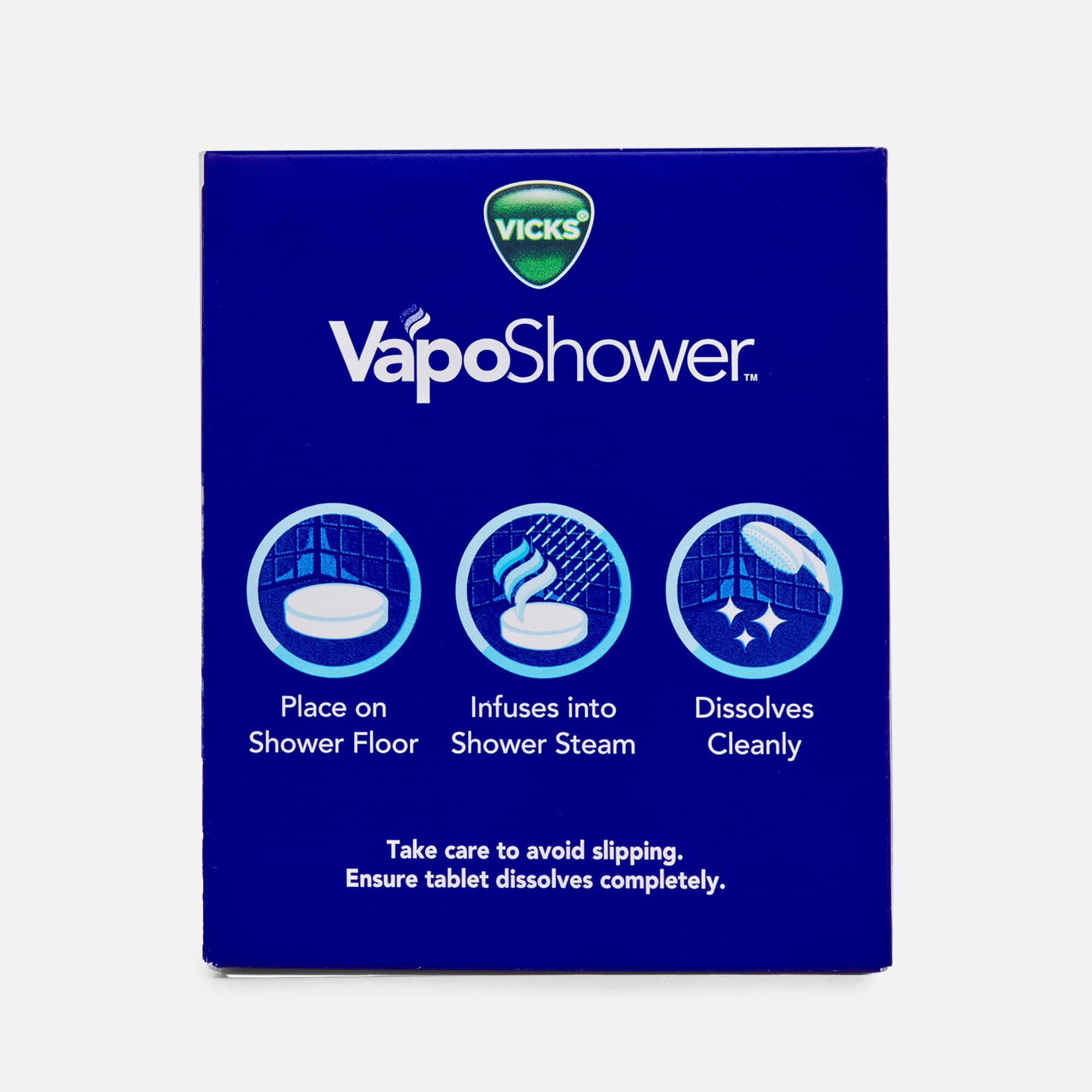 Vicks VapoShower Max Vapors Shower Tablets, 4 ct., , large