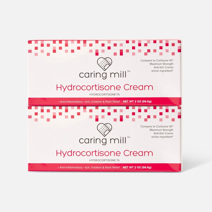 Caring Mill™ Hydrocortisone Cream, 2 oz. (Pack of 2), , large