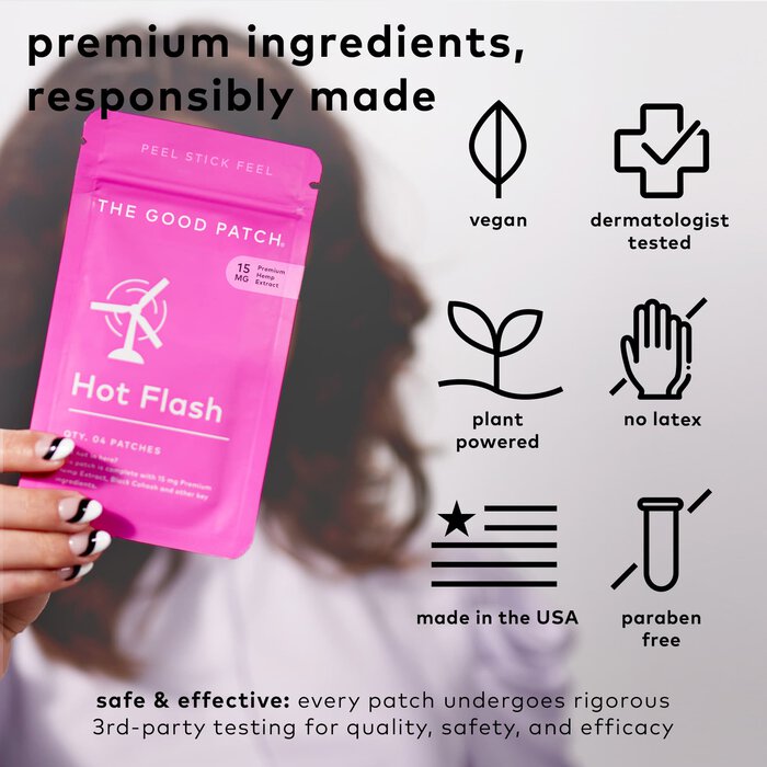 The Good Patch® Hot Flash - Wellness Patch, 4 ct., , large
