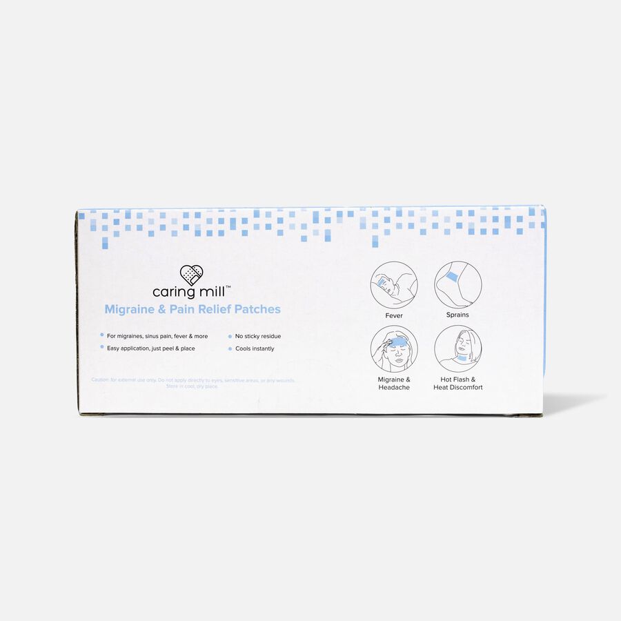 Caring Mill Migraine & Pain Relief Patches, 8 ct., , large image number 1