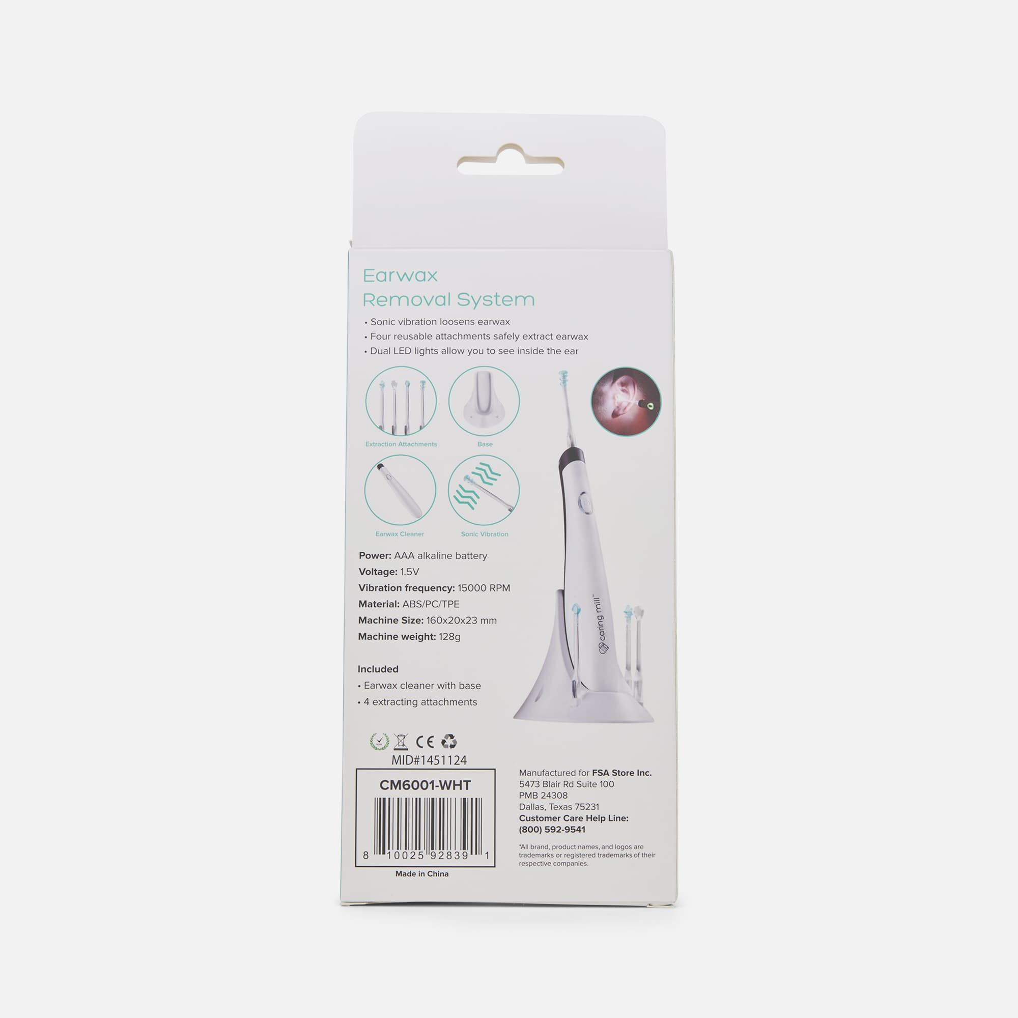 Caring Mill™ Ear Wax Removal System, , large