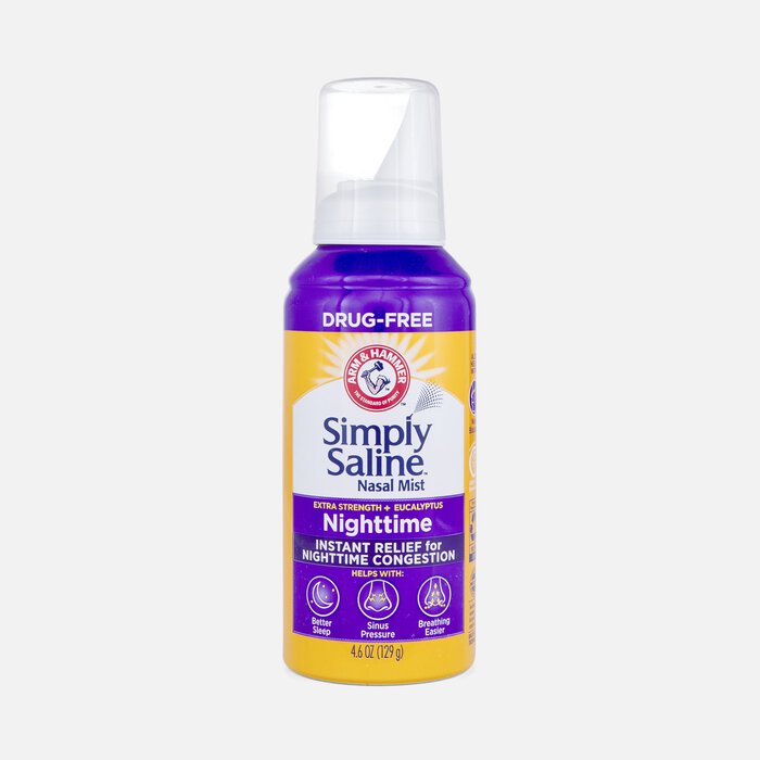 Simply Saline Nighttime Extra Strength + Eucalyptus Nasal Mist, 4.6 oz., , large